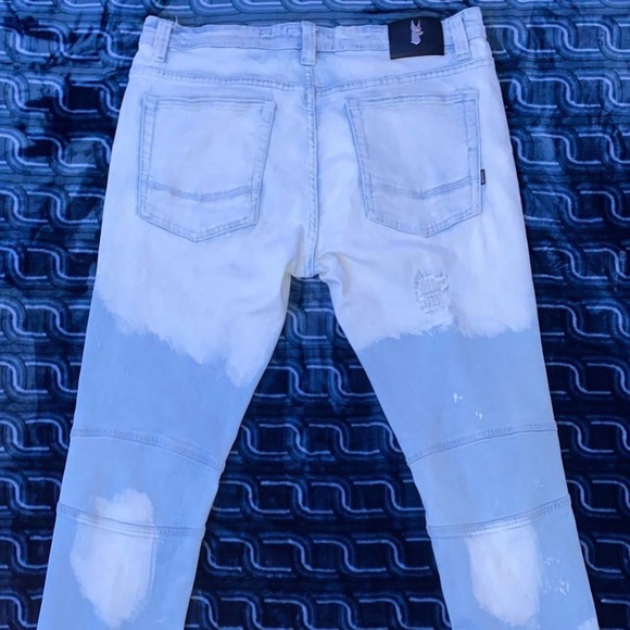 MAKOBI PRADO Biker Jeans - Picture 2 of 7